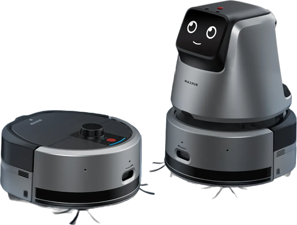 CVTE Commercial Cleaning Robot C3 and C3 Plus in a modern interior