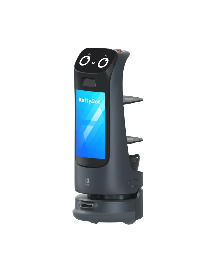 KettyBot Pro delivery and reception promotion robot